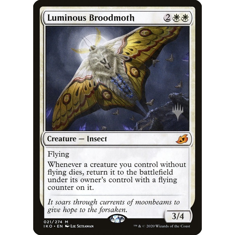Luminous Broodmoth (Promo Pack) [Ikoria: Lair of Behemoths Promos]