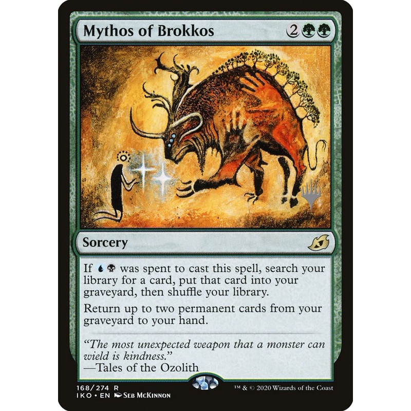Mythos of Brokkos (Promo Pack) [Ikoria: Lair of Behemoths Promos]
