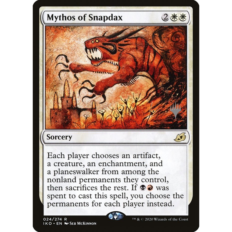 Mythos of Snapdax (Promo Pack) [Ikoria: Lair of Behemoths Promos]