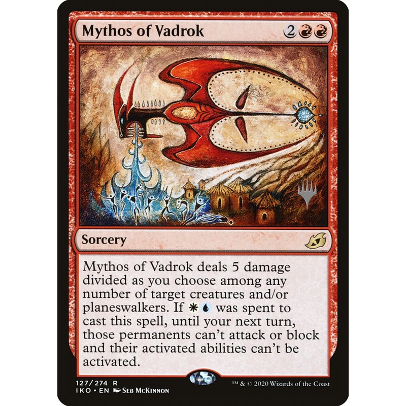 Mythos of Vadrok (Promo Pack) [Ikoria: Lair of Behemoths Promos]