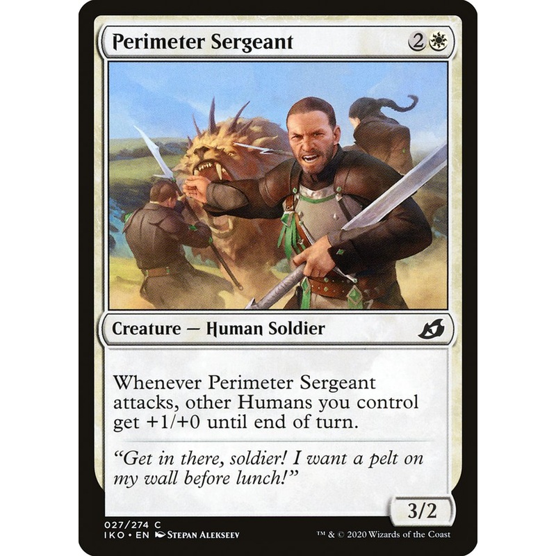 Perimeter Sergeant [Ikoria: Lair of Behemoths]