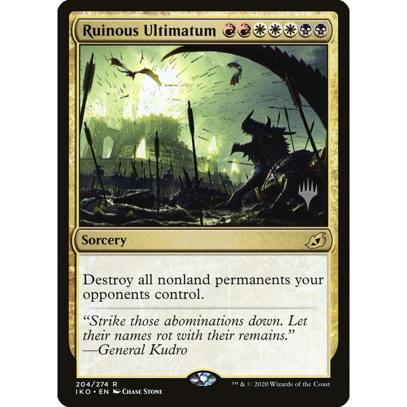 Ruinous Ultimatum (Promo Pack) [Ikoria: Lair of Behemoths Promos]