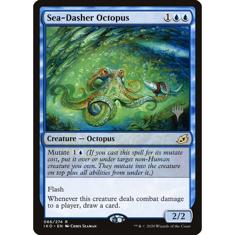 Sea-Dasher Octopus (Promo Pack) [Ikoria: Lair of Behemoths Promos]