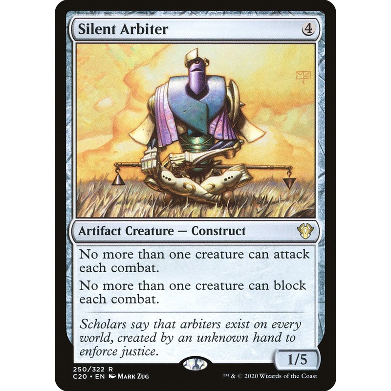 Silent Arbiter [Commander 2020]
