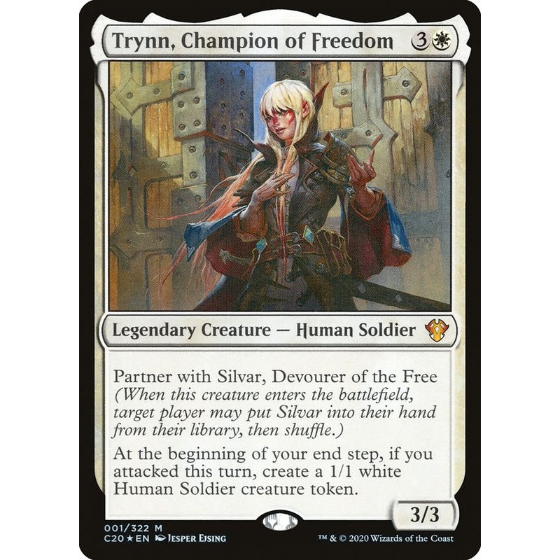Trynn, Champion of Freedom [Commander 2020]