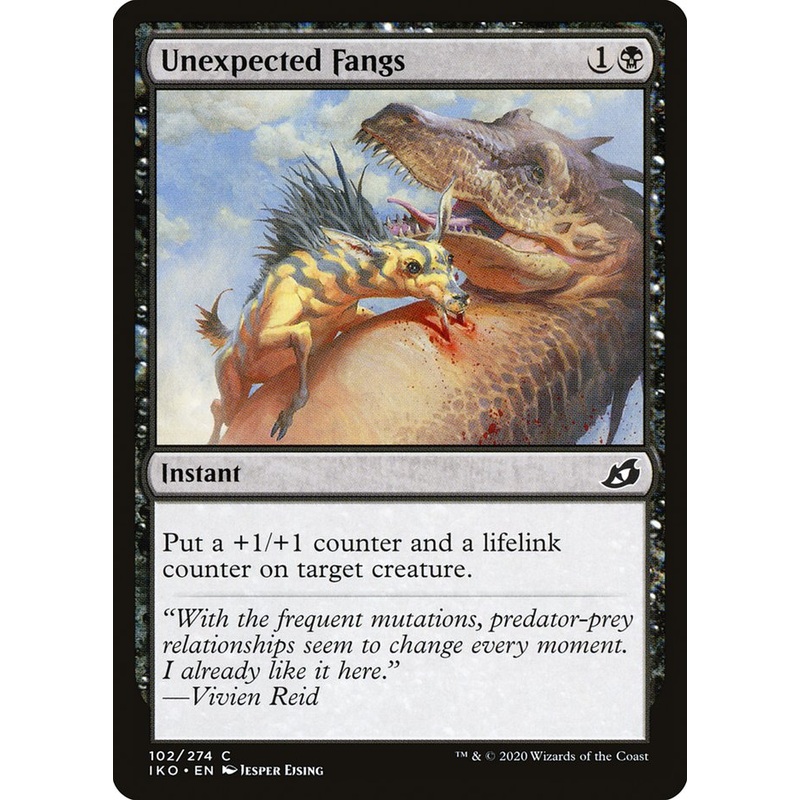 Unexpected Fangs [Ikoria: Lair of Behemoths]