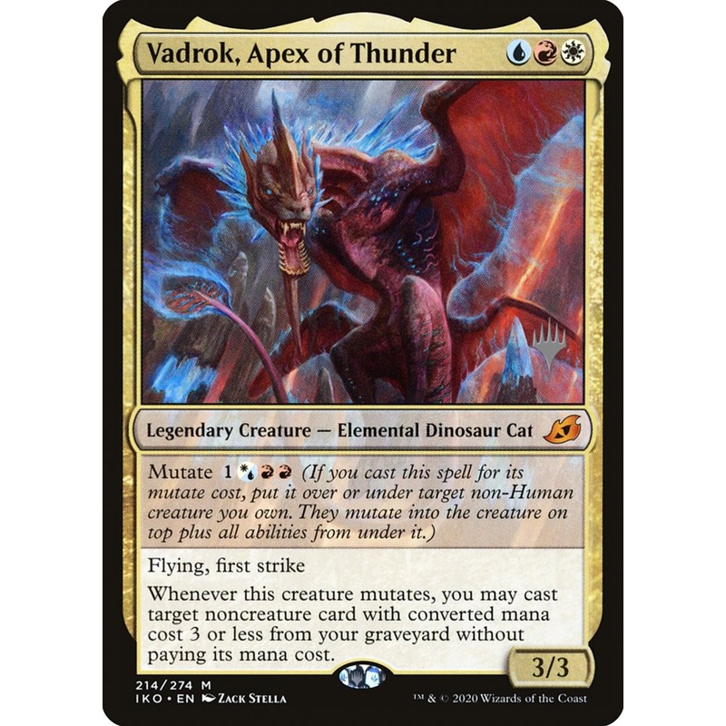 Vadrok, Apex of Thunder (Promo Pack) [Ikoria: Lair of Behemoths Promos]