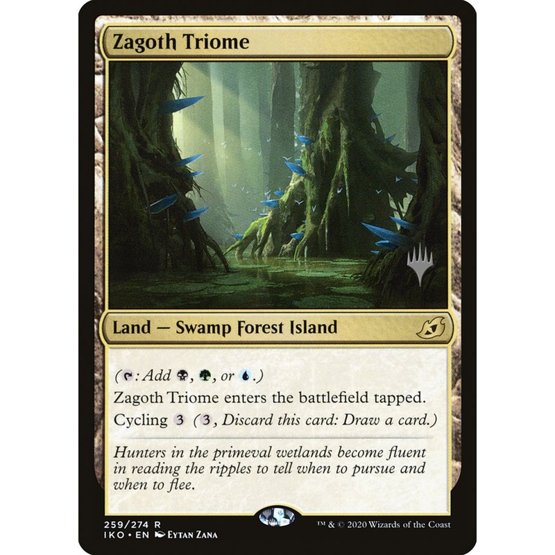 Zagoth Triome (Promo Pack) [Ikoria: Lair of Behemoths Promos]
