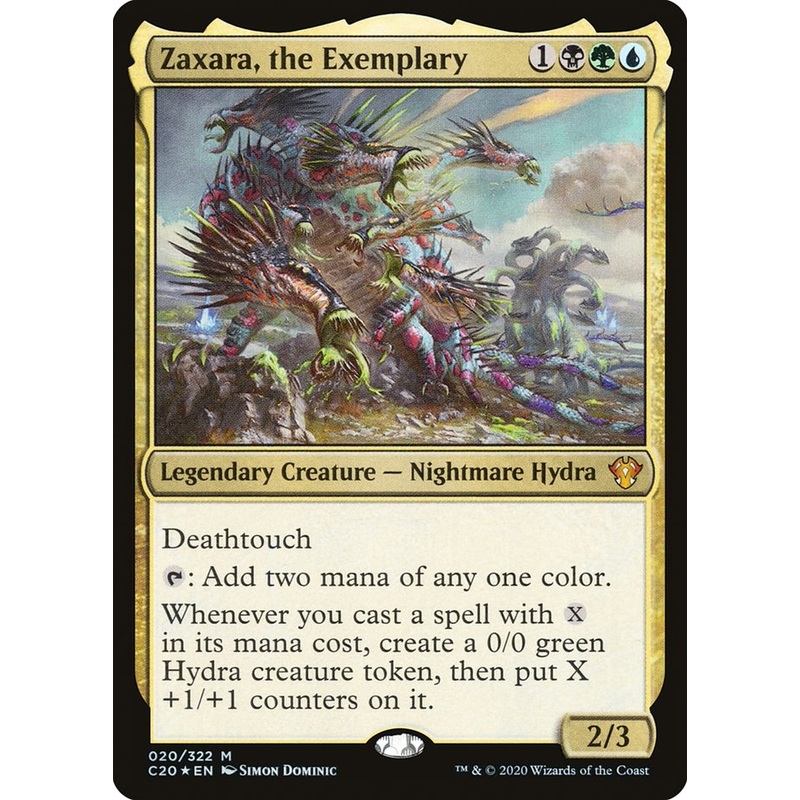 Zaxara, the Exemplary [Commander 2020]