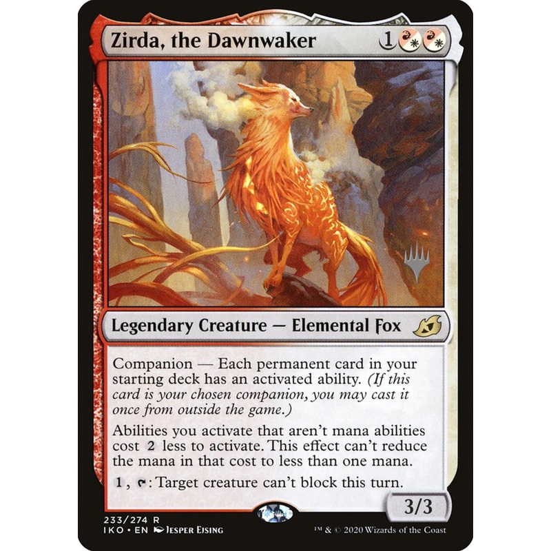 Zirda, the Dawnwaker (Promo Pack) [Ikoria: Lair of Behemoths Promos]