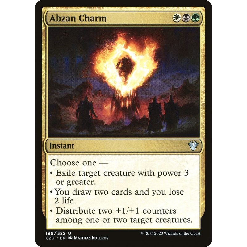 Abzan Charm [Commander 2020]