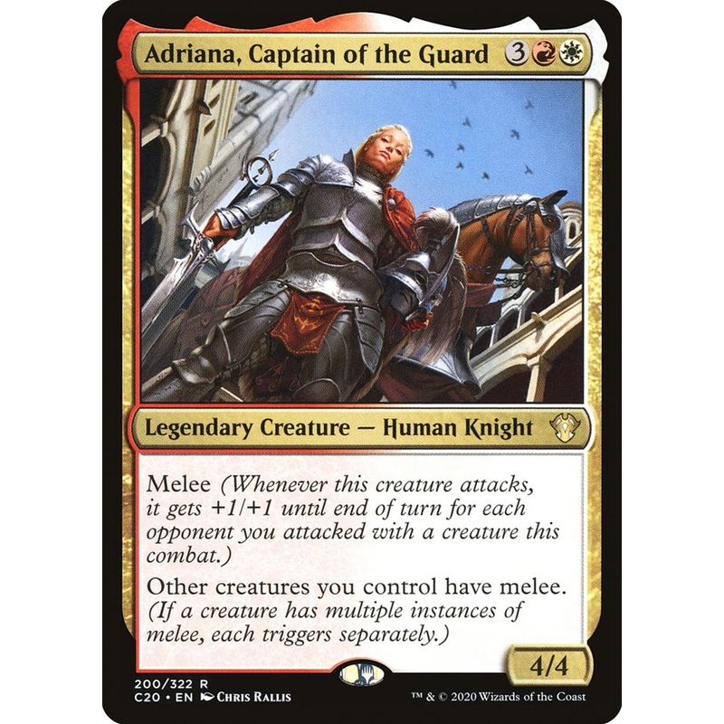 Adriana, Captain of the Guard [Commander 2020]