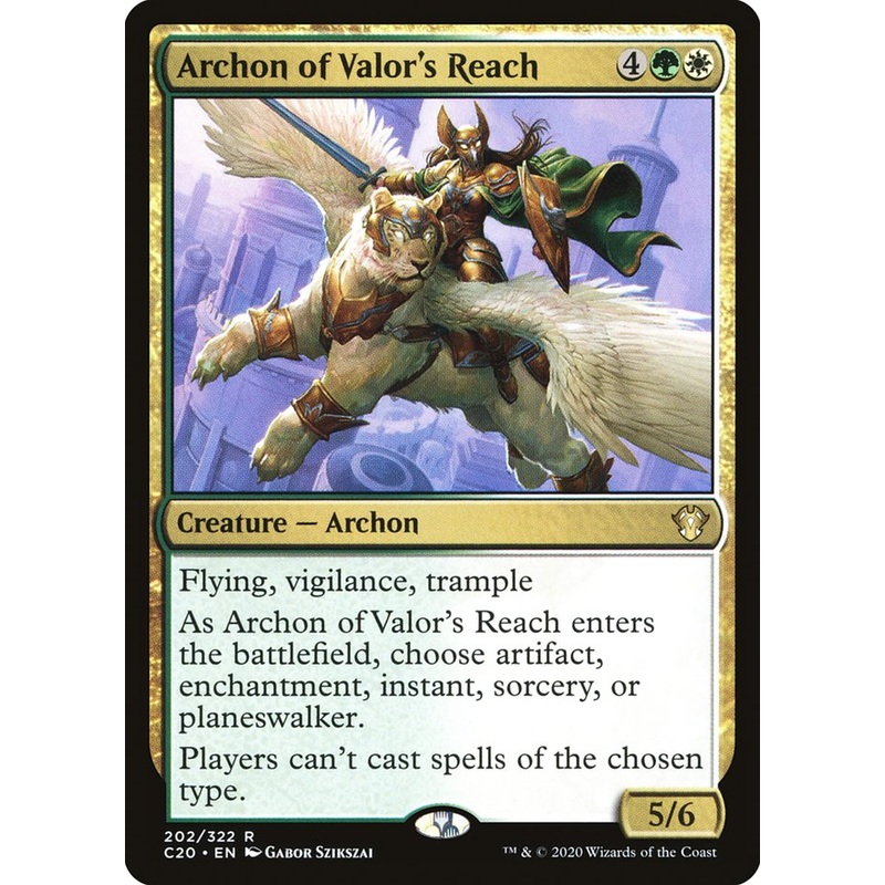 Archon of Valor's Reach [Commander 2020]