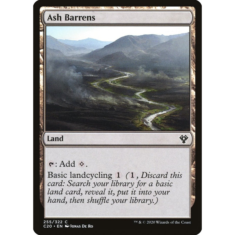 Ash Barrens [Commander 2020]