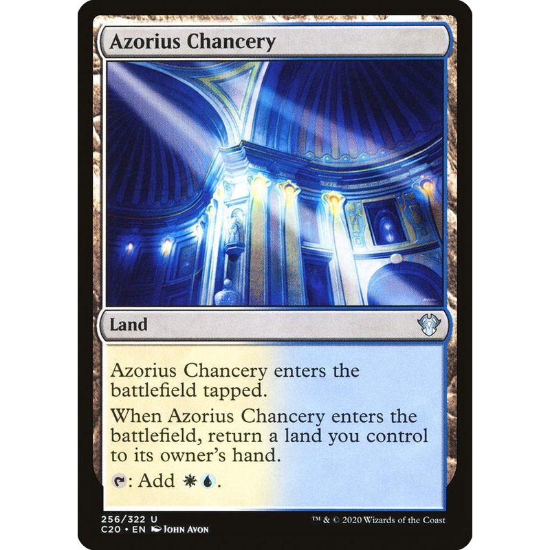 Azorius Chancery [Commander 2020]