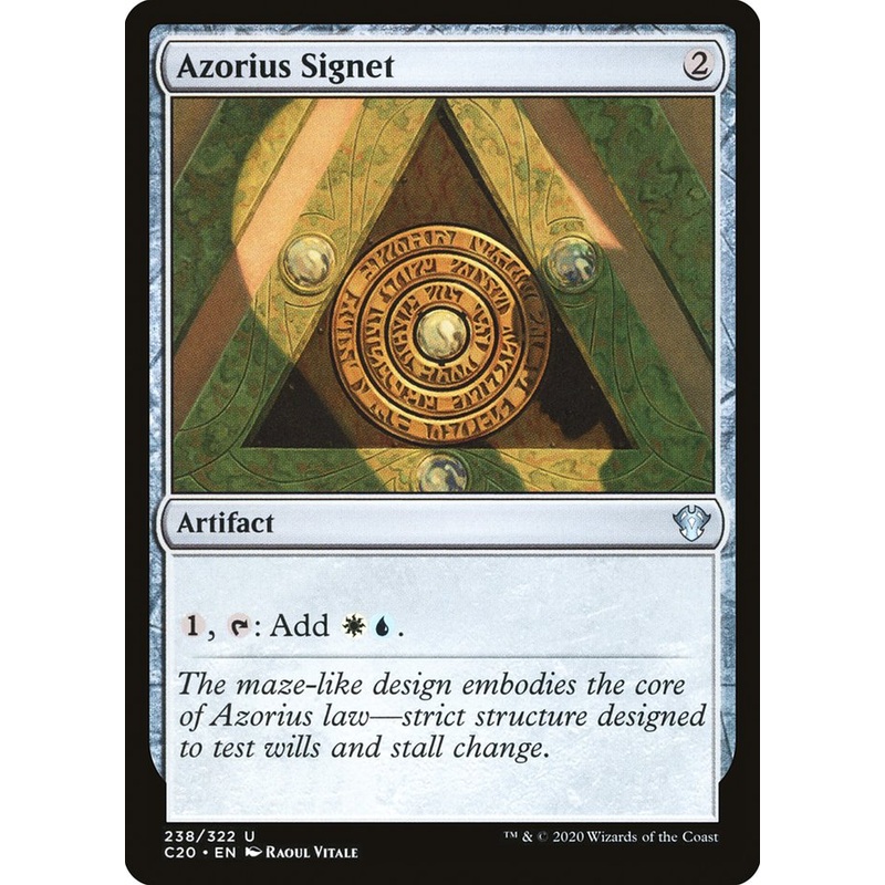 Azorius Signet [Commander 2020]