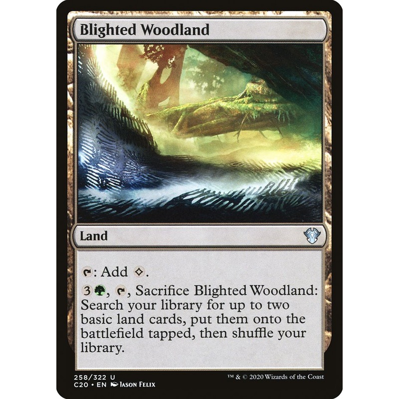 Blighted Woodland [Commander 2020]