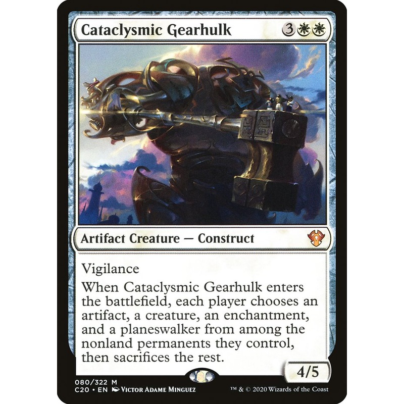 Cataclysmic Gearhulk [Commander 2020]