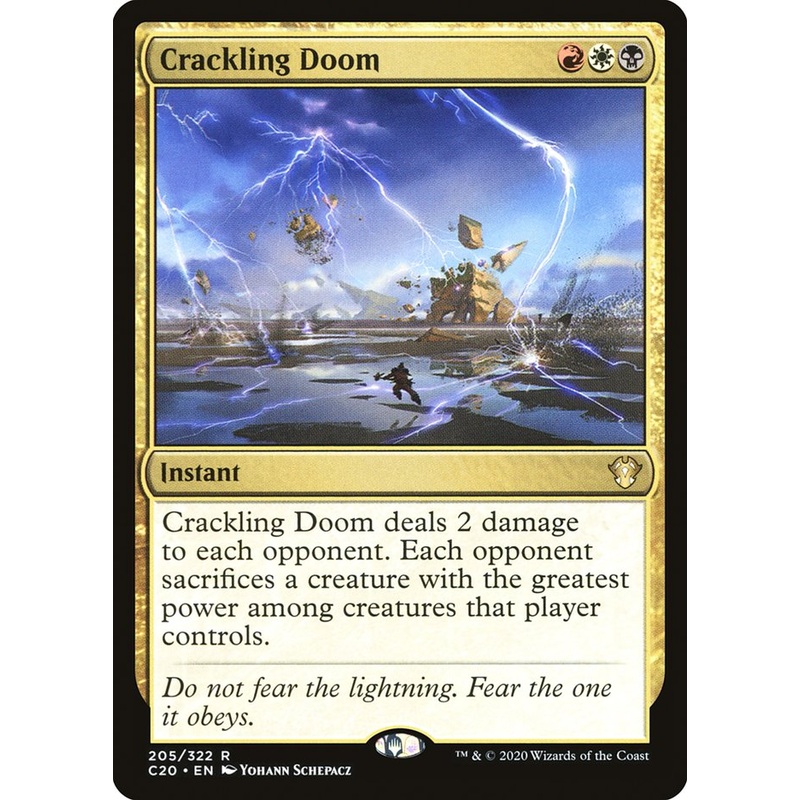 Crackling Doom [Commander 2020]