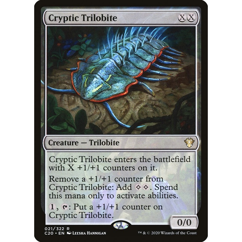 Cryptic Trilobite [Commander 2020]