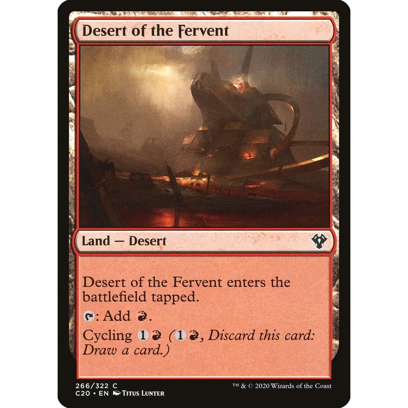 Desert of the Fervent [Commander 2020]
