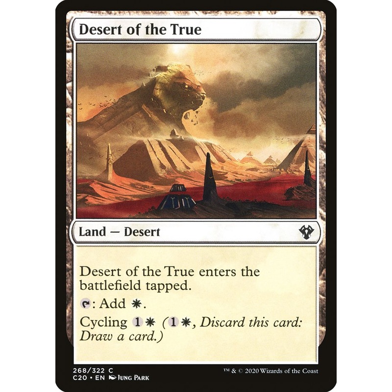 Desert of the True [Commander 2020]