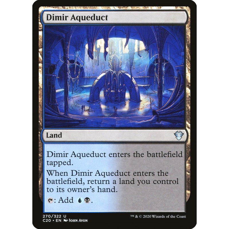 Dimir Aqueduct [Commander 2020]