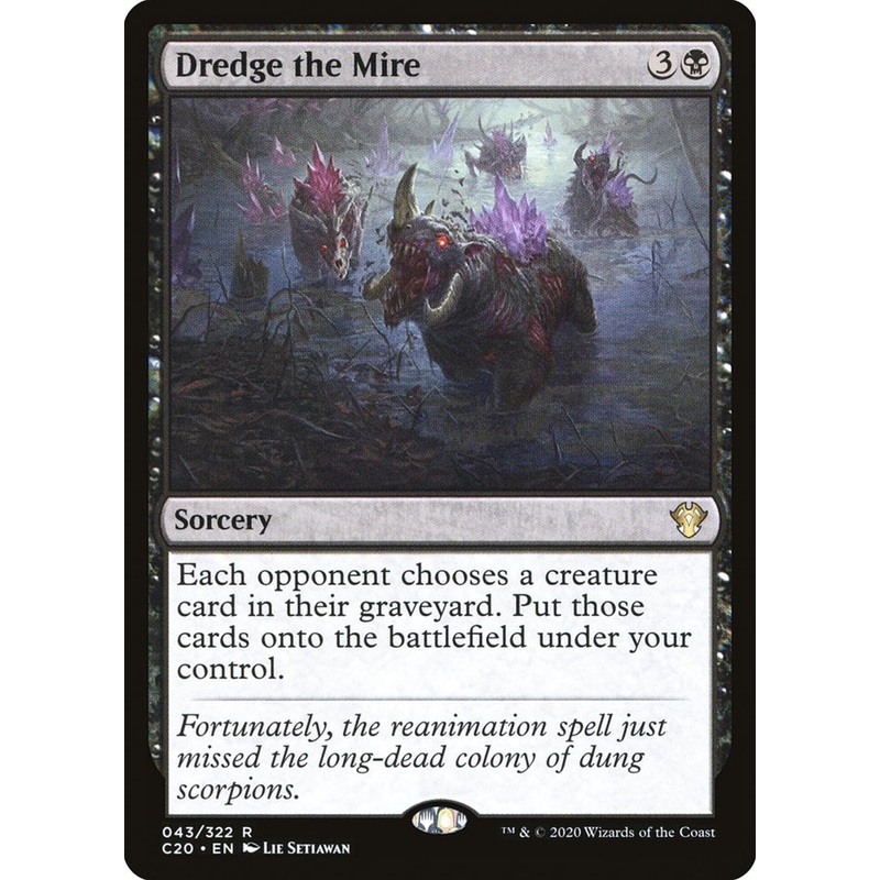 Dredge the Mire [Commander 2020]