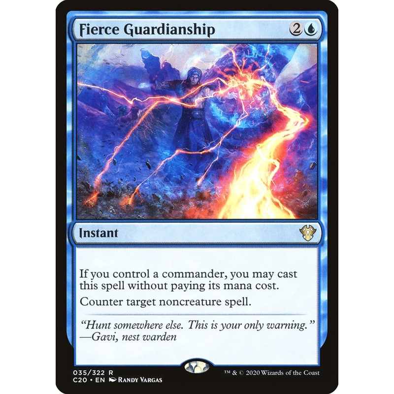 Fierce Guardianship [Commander 2020]
