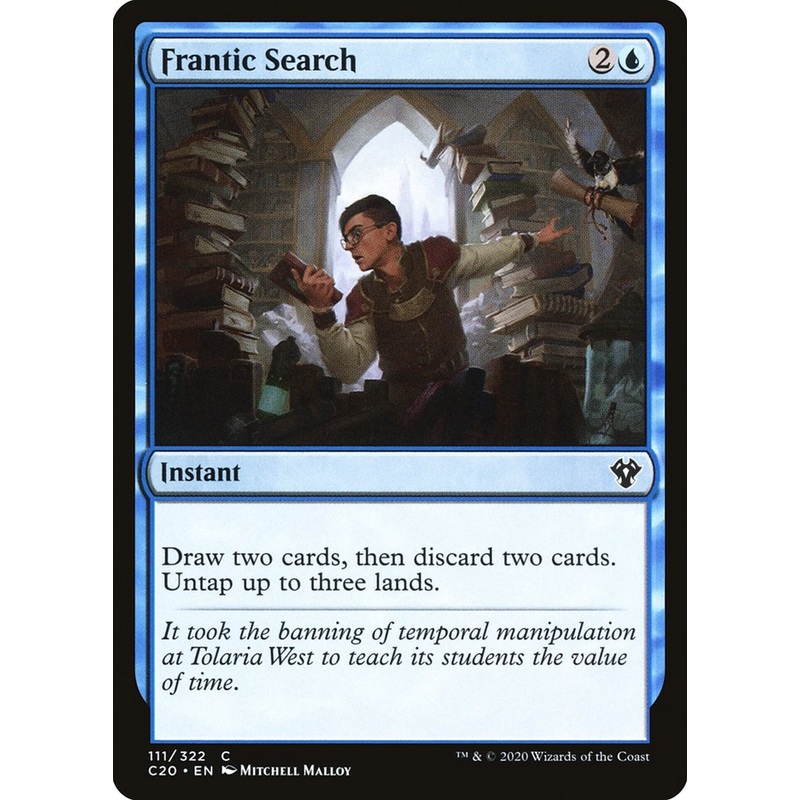 Frantic Search [Commander 2020]