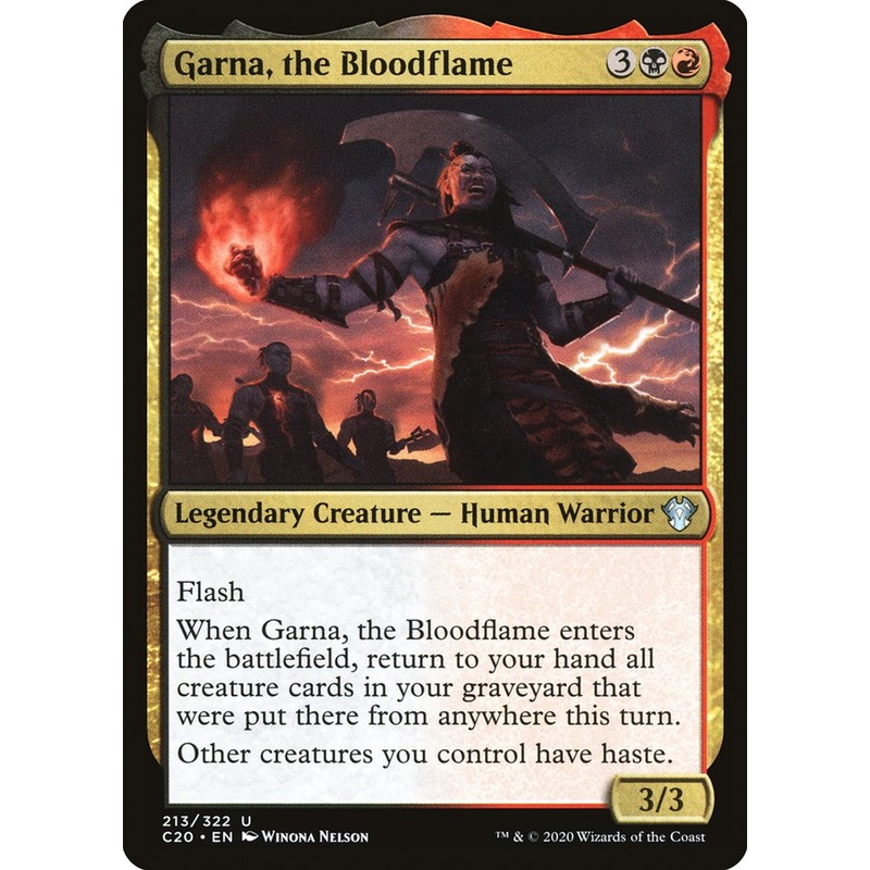 Garna, the Bloodflame [Commander 2020]
