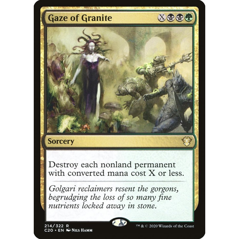 Gaze of Granite [Commander 2020]