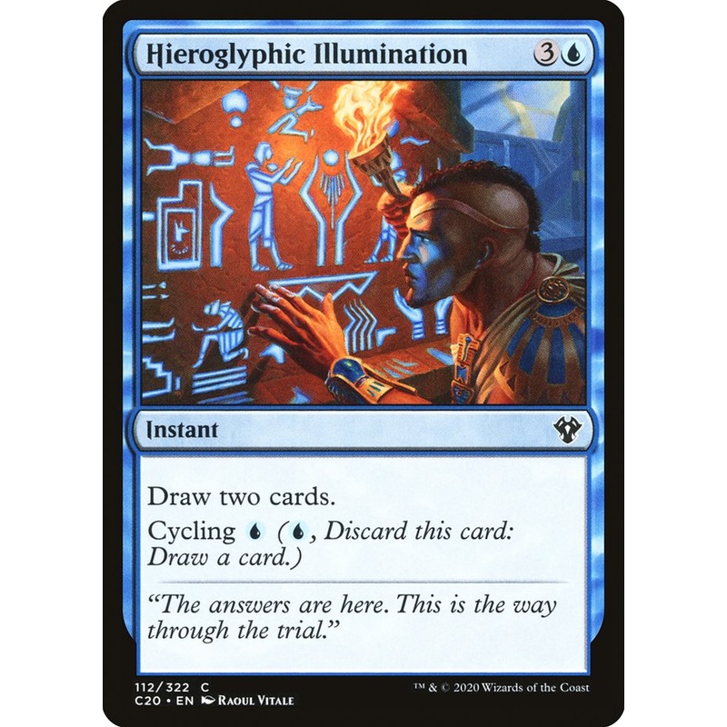 Hieroglyphic Illumination [Commander 2020]