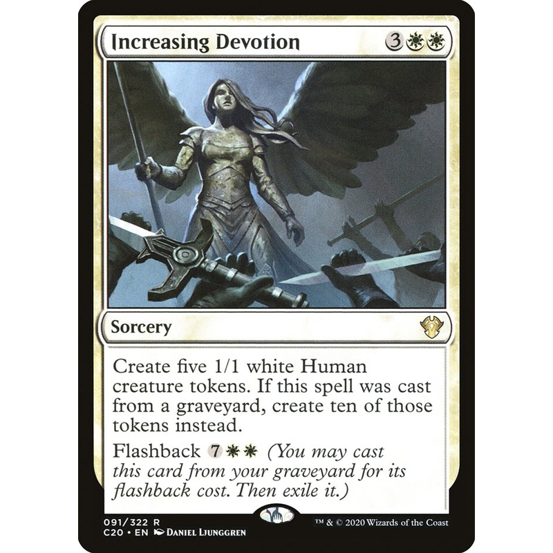 Increasing Devotion [Commander 2020]