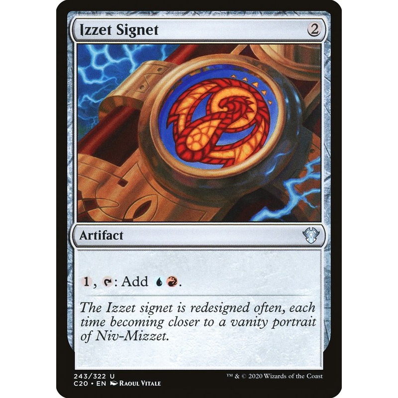 Izzet Signet [Commander 2020]