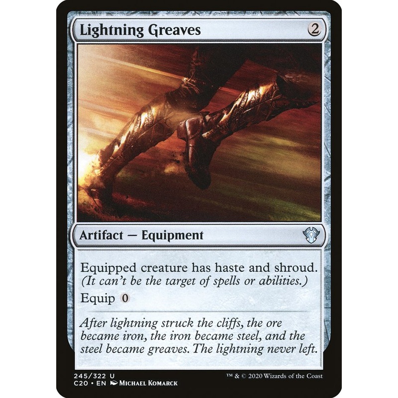 Lightning Greaves [Commander 2020]