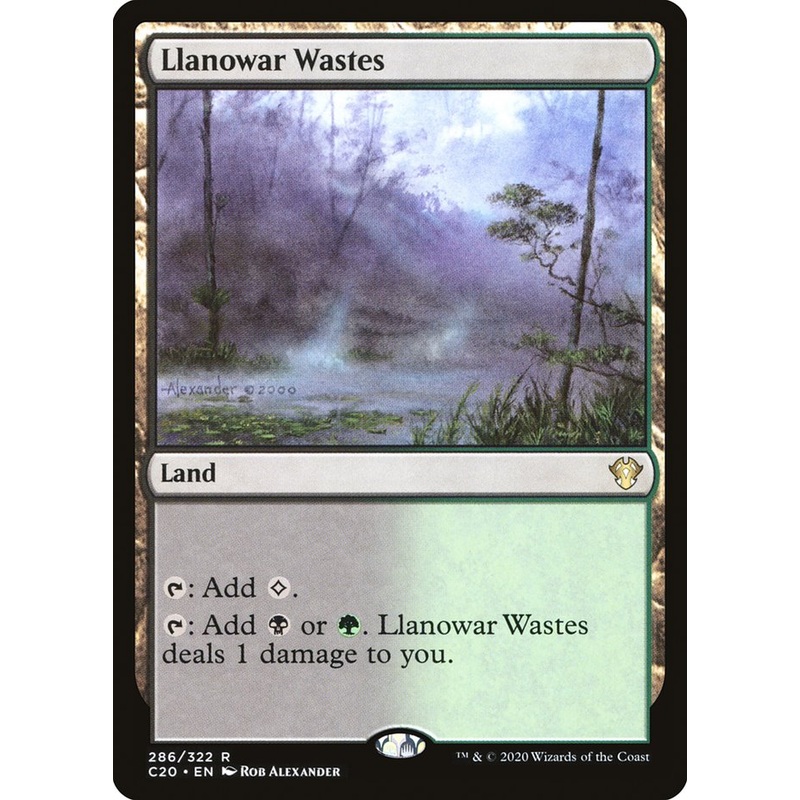 Llanowar Wastes [Commander 2020]
