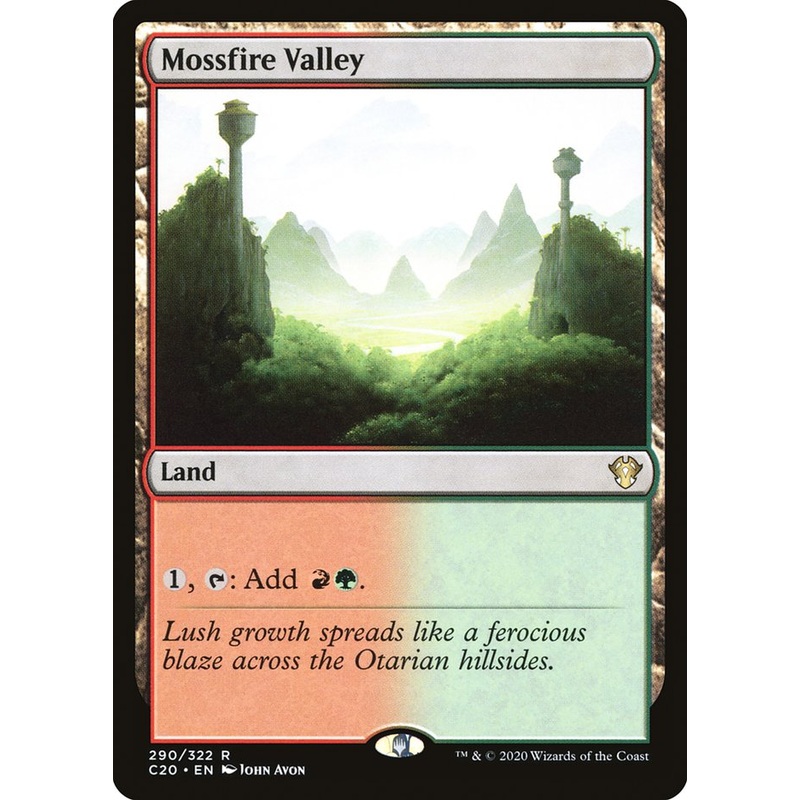 Mossfire Valley [Commander 2020]