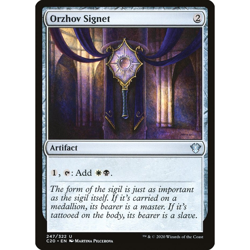 Orzhov Signet [Commander 2020]