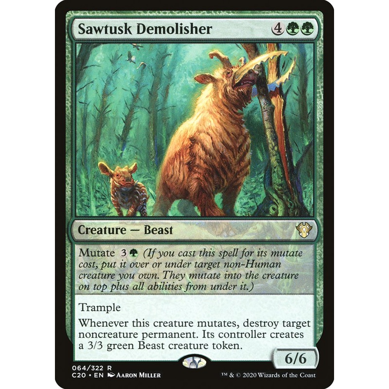 Sawtusk Demolisher [Commander 2020]