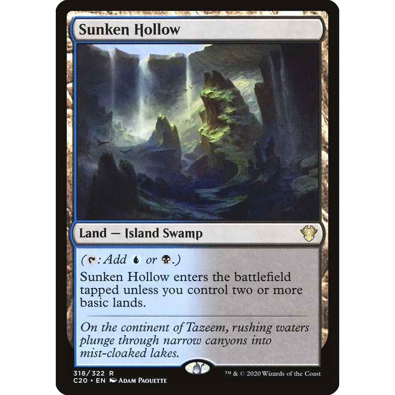 Sunken Hollow [Commander 2020]