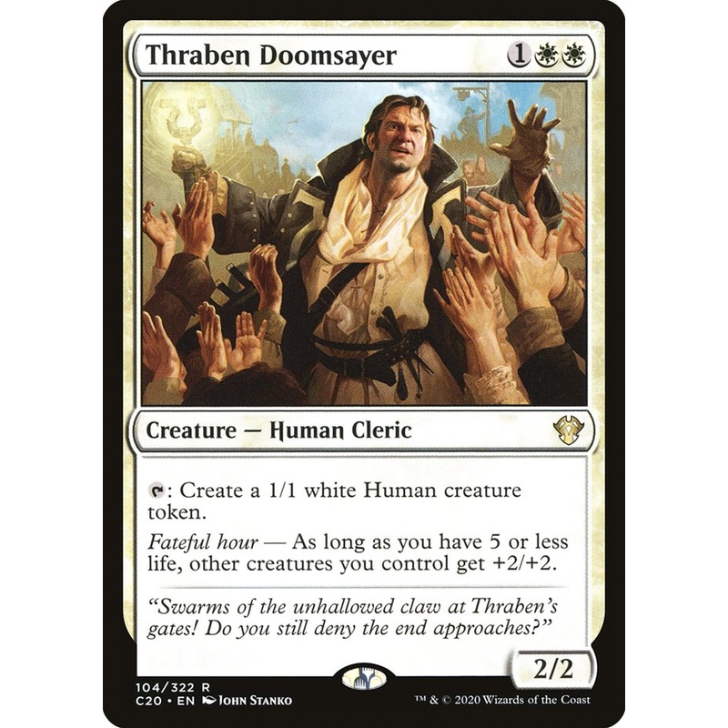 Thraben Doomsayer [Commander 2020]