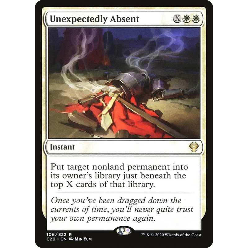 Unexpectedly Absent [Commander 2020]