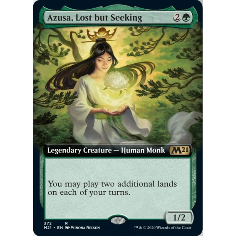 Azusa, Lost but Seeking (Extended Art) [Core Set 2021]
