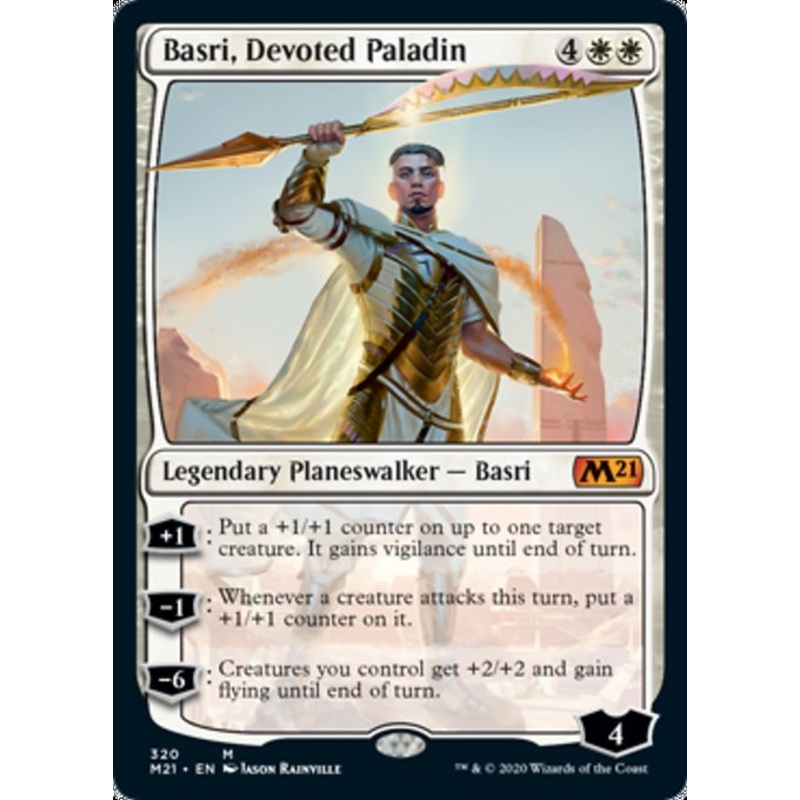 Basri, Devoted Paladin [Core Set 2021]
