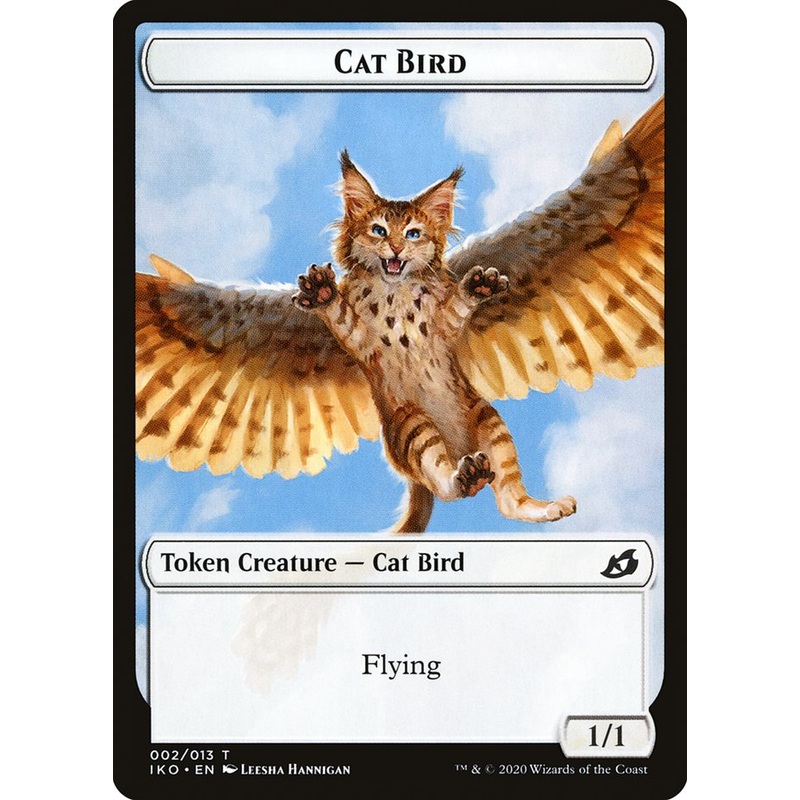 Cat Bird Token [Ikoria: Lair of Behemoths Tokens]