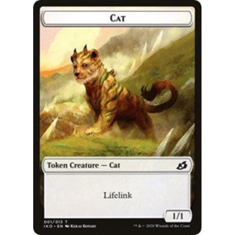 Cat // Human Soldier (005) Double-Sided Token [Ikoria: Lair of Behemoths Tokens]