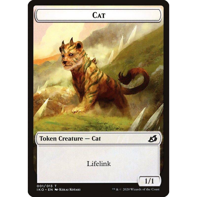 Cat Token [Ikoria: Lair of Behemoths Tokens]