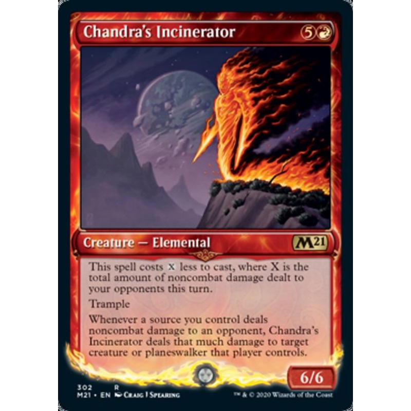 Chandra's Incinerator (Showcase) [Core Set 2021]