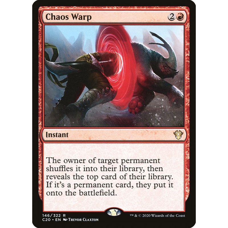 Chaos Warp [Commander 2020]